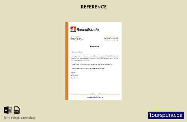 listo para imprimir plantilla de referencia de cierre del Banco del Estado de Ch